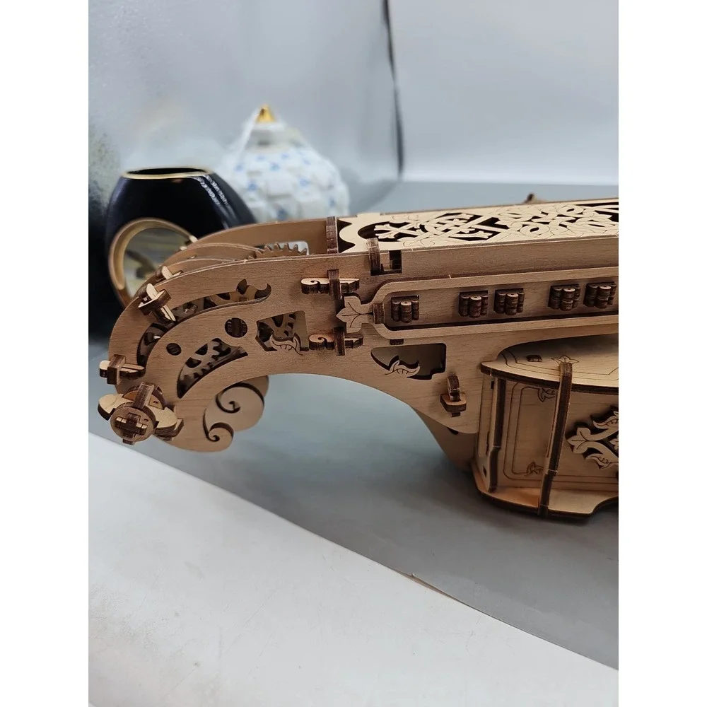 UGEARS Hurdy-Gurdy - Mechanical 3D Wooden Model - UTG0028